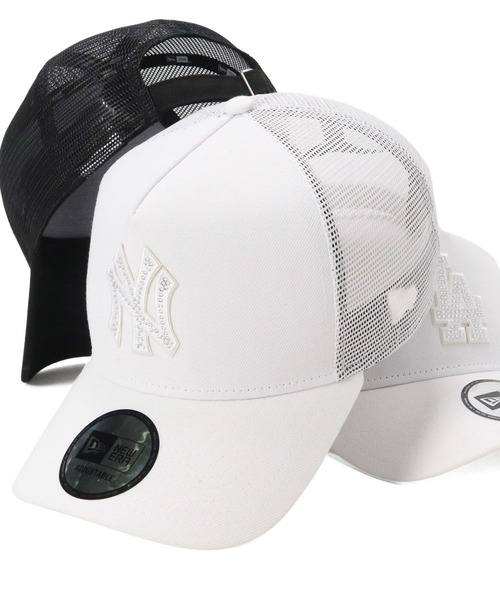 レア◆ WNYC メッシュキャップ NEW ERA ニューエラメッシュキャップ 9FORTYA-FRAME