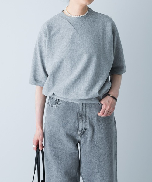 かぐれ tシャツ コットンVガゼットプルオーバー レディース