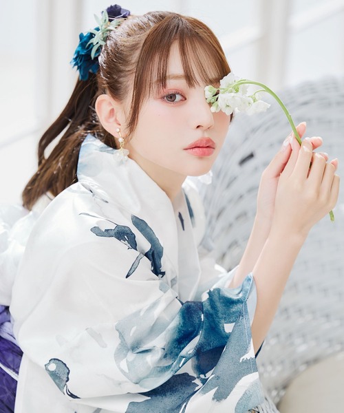 sugar nine 浴衣 一人で簡単に着付けができる セパレート浴衣4点セット