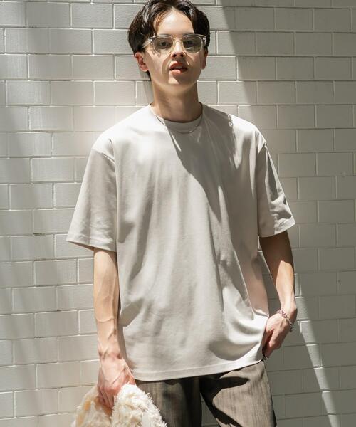 【本当の最後値下げ美品】　コットンクルーネック 刺繍 ショートスリーブTシャツ SENSE OF PLACE by URBAN RESEARCH tシャツ コットンスムースショート