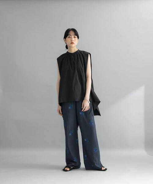 KBF（ケービーエフ） パンツ エンブロイダリーイージーパンツ