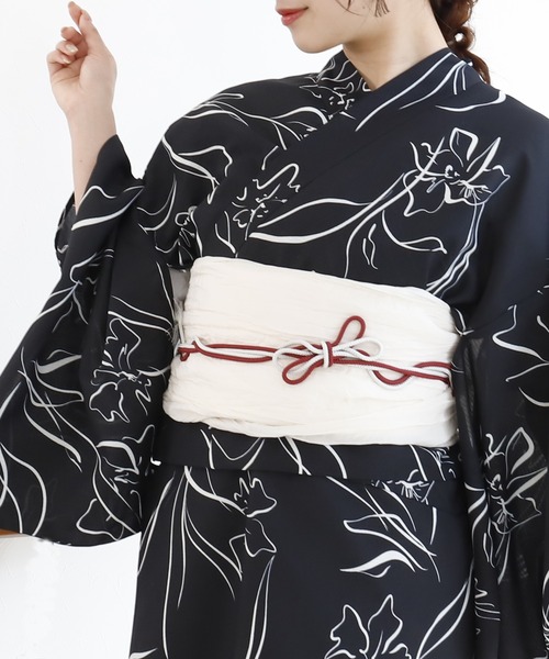 itto 浴衣 ワンピース浴衣3点セット（キャミワンピース+