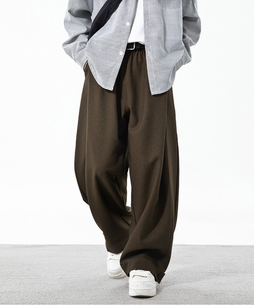 JOHNNY WOLF（ジョニーウルフ） スラックス ARIES タック ドレープ