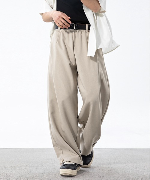 JOHNNY WOLF（ジョニーウルフ） スラックス ARIES タック ドレープ