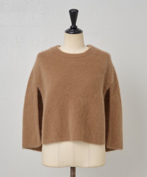 BEARDSLEY ニット セーター ファーニットポンチョ レディース