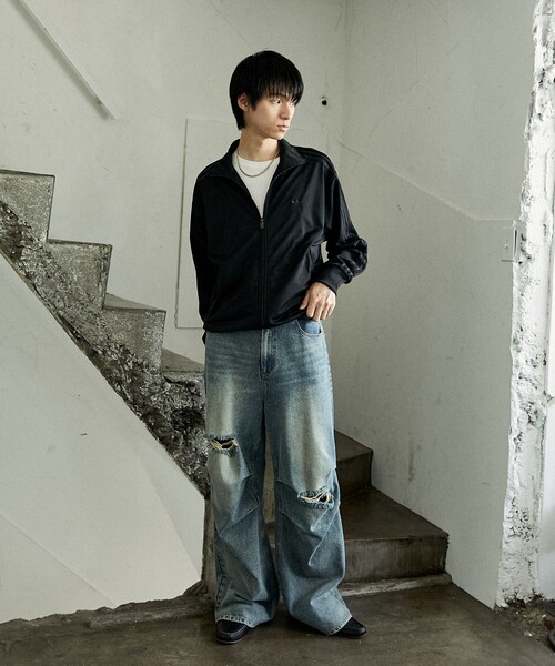 PUBLUX ブルゾン アウター adidas/アディダス アディカラー