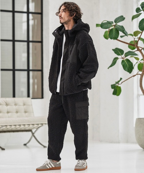 CAMBIO（カンビオ） ブルゾン アウター mj10876-Poodle Like Boa High