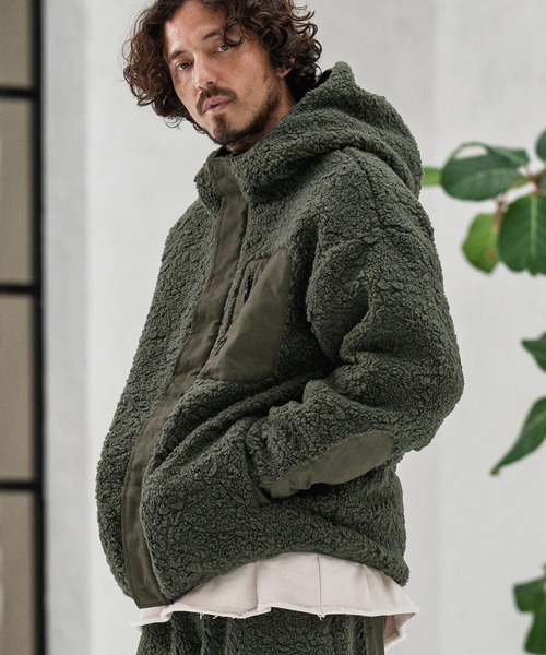 CAMBIO（カンビオ） ブルゾン アウター mj10876-Poodle Like Boa High