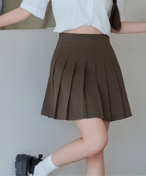 FINEnough スカート プリーツスカートインパン付 : ZOZOTOWN Yahoo!店