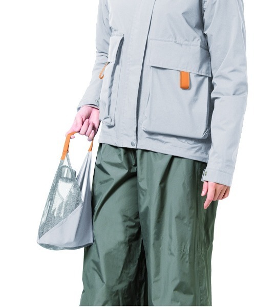 Makku（マック） カッパ レインコート カッパ 防滴レインパーカー AS