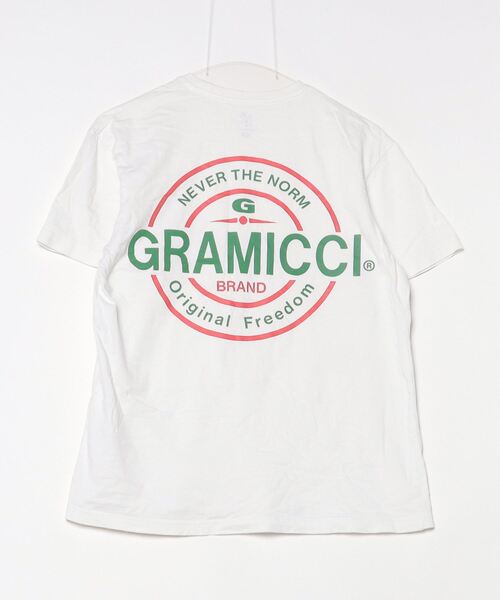 「Gramicci」 半袖Tシャツ S ホワイト メンズ