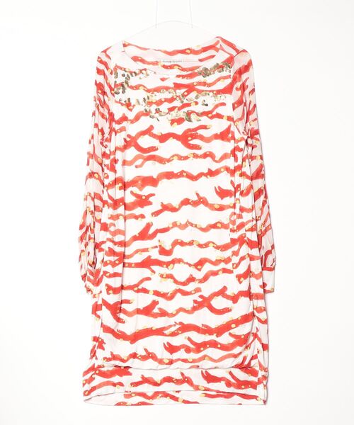 新品 TSUMORI CHISATO SILK ワンピース TSUMORI CHISATO シルクワンピース - メルカリ