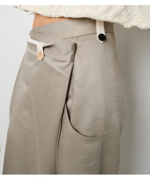 新品未使用☆IRENE/アイレネ パンツ 34 IRENE 「IRENE」 パンツ 34 グレー レディース : ZOZOTOWN Yahoo