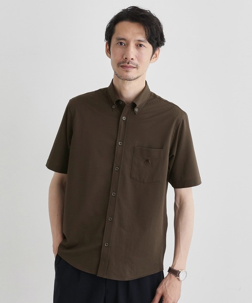 TAKEO KIKUCHI（タケオキクチ） シャツ 「COOL CITY WEAR」ストライプ