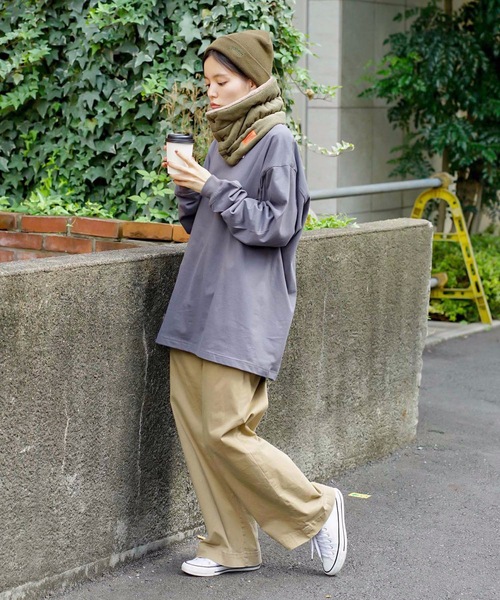 「UNIVERSAL OVERALL」 マフラー FREE ベージュ メンズ_画像9