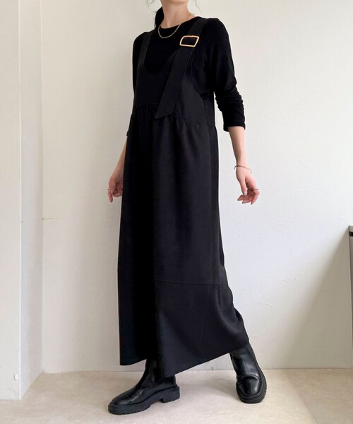 fredy emue（フレディエミュ） ワンピース ウール調ジャンスカ