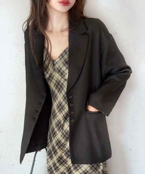 LAUIR（ラウアー） ジャケット テーラードジャケット 「薄手、裏地なし