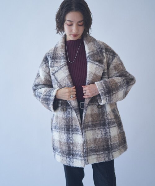 リングヂャケット RING JACKET チェック柄 テーラードジャケット 高田氏監修】RING JACKET リングヂャケット DWJ 2B チェックジ
