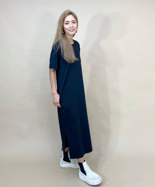 THE NORTH FACE 「THE FACE」 Tシャツワンピース M グレー