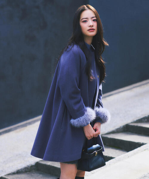 PROPORTION BODY DRESSING ノーカラーコート コート