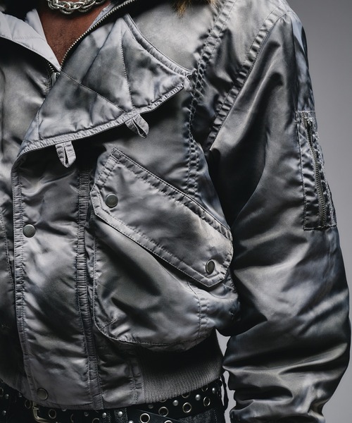 ANDER HUNK ブルゾン アウター Faded N2B Flight Jacket / フェードN2B