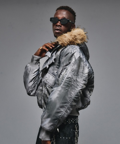 ANDER HUNK ブルゾン アウター Faded N2B Flight Jacket / フェードN2B