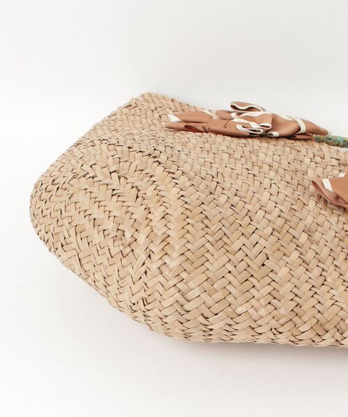 「rougeloup」 かごバッグ - ベージュ レディース_画像3