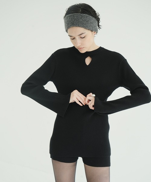 CLANE（クラネ） ワンピース W FACE KNIT MINI ONEPIECE : ZOZOTOWN