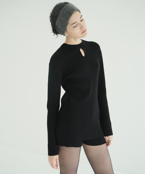 CLANE（クラネ） ワンピース W FACE KNIT MINI ONEPIECE : ZOZOTOWN