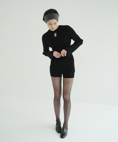 CLANE（クラネ） ワンピース W FACE KNIT MINI ONEPIECE : ZOZOTOWN