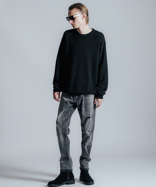 セーター ニット YAK CREW NECK KNIT SWEATER メンズ