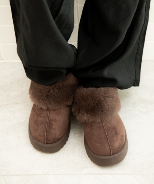 R＆E（アールアンドイー） スリッポン 「25AW新作」「R＆E」ラバー