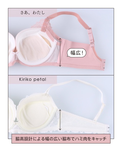 une nana cool（ウンナナクール） ブラジャー MADE WITH シモジマ さあ