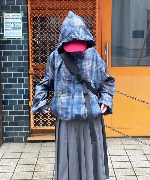 「nemne store」 ブルゾン MEDIUM ブルー レディース_画像8