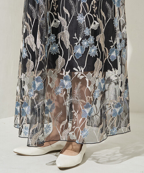 FREAK'S STORE（フリークスストア） ドレス 限定展開 レース 刺繍 花柄