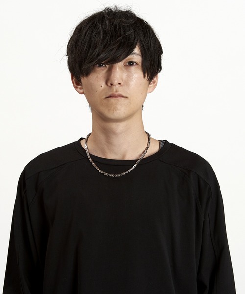 NO ID.（ノーアイディー） ネックレス 「NO ID.」Square Anchor Chain 