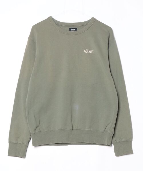 VANS（ヴァンズ） スウェットカットソー S グリーン メンズ : ZOZOTOWN