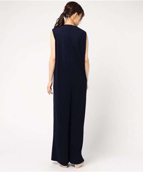 「BED&BREAKFAST」 オールインワン MEDIUM ネイビー レディース_画像4