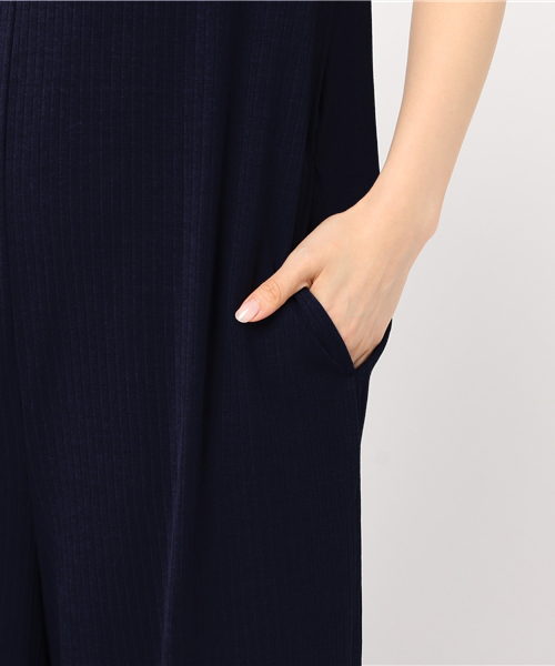 「BED&BREAKFAST」 オールインワン MEDIUM ネイビー レディース_画像6