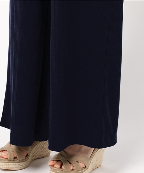 「BED&BREAKFAST」 オールインワン MEDIUM ネイビー レディース_画像7