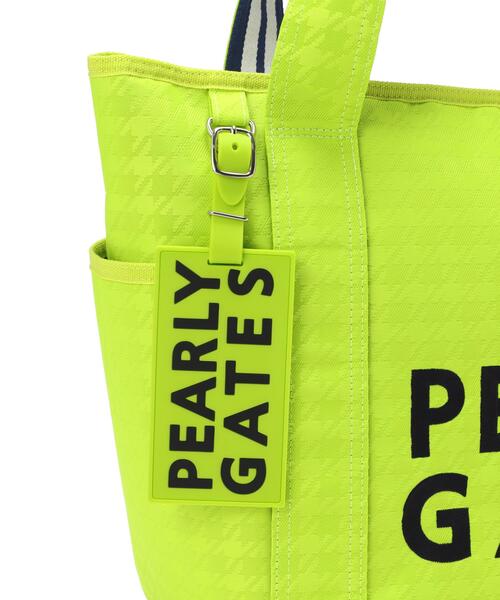 PEARLY GATES グリーン トートバッグ PEARLY GATES（パーリーゲイツ） 2WAYロッカーバッグ ライトグリーン