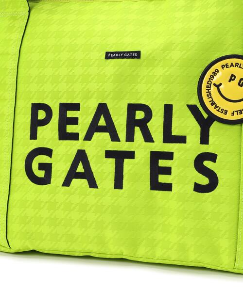 PEARLY GATES グリーン トートバッグ PEARLY GATES（パーリーゲイツ） トートバッグ 「PEARLY GATES