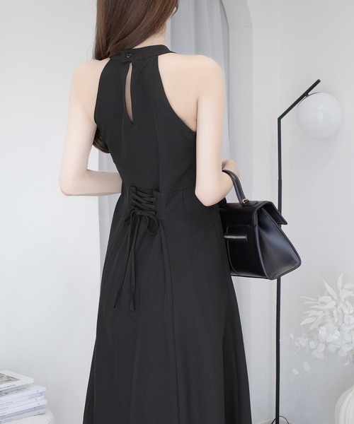 「mily bilet」 ノースリーブワンピース X-LARGE アイボリー レディース_画像3