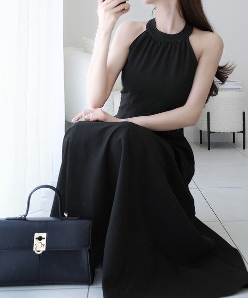「mily bilet」 ノースリーブワンピース X-LARGE アイボリー レディース_画像4