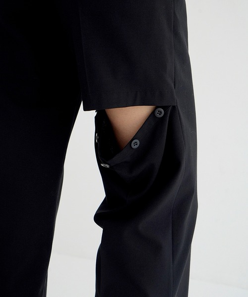 パンツ BACK SLIT STRAIGHT PANTS レディースの画像