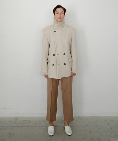 パンツ BACK SLIT STRAIGHT PANTS レディースの画像