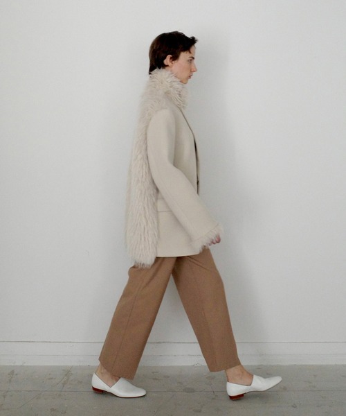 パンツ BACK SLIT STRAIGHT PANTS レディースの画像