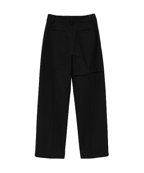 パンツ BACK SLIT STRAIGHT PANTS レディースの画像