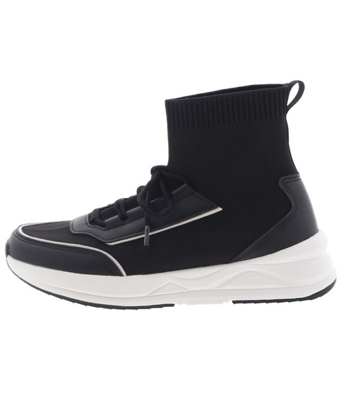 「JELLY BEANS」 ハイカットスニーカー L アイボリー レディース_画像2