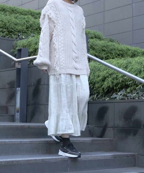 「JELLY BEANS」 ハイカットスニーカー L アイボリー レディース_画像7